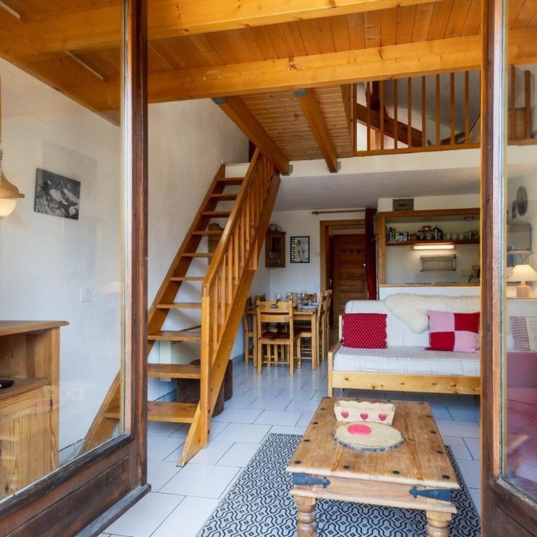 Résidence Les Arolles - Studio mezzanine 6 personnes 2 exposé Sud MAE-9184 - Studio - 12