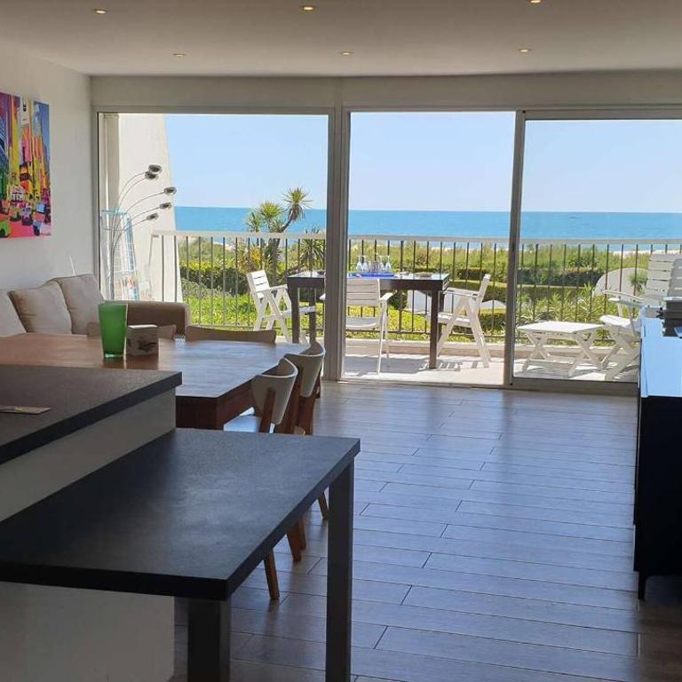 Au couchant, premiere ligne, t3 pour 6 N112 - Appartement 2 Chambres avec Terrasse et Vue sur la Mer - 5
