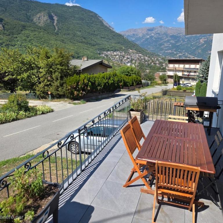 Nid Alpin 6 people - Terrace with mountain view - Appartement 3 Chambres - 12