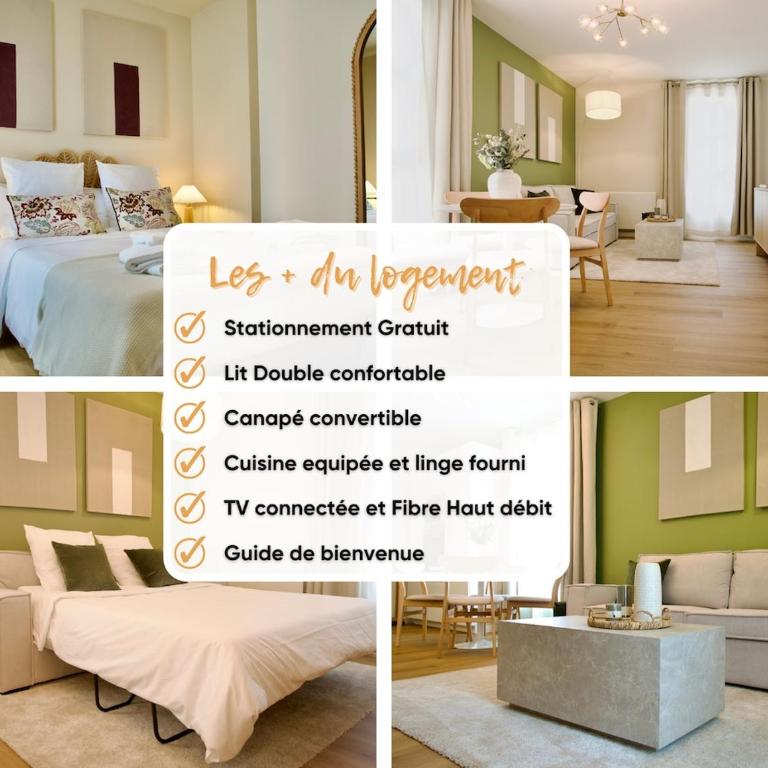 Les teinturiers-cocon au coeur d'Amiens - Appartement 2 Chambres - 17