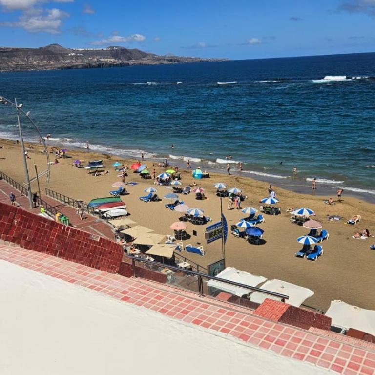 Playa Las Canteras 68 - Beach Front Studio - Studio mit Meerblick - 7
