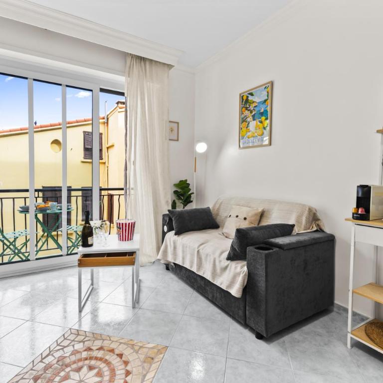 L'ESPADON - Cosy studio - Proche mer - Menton garavan - Studio avec Balcon - 30