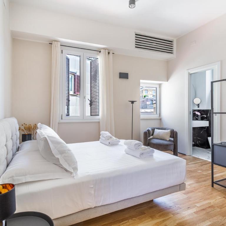 iFlat Obelisco Suite Sistina - Deluxe Doppelzimmer - 9