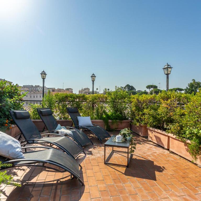 iFlat Obelisco Suite Sistina - Luxus Vierbettzimmer - 22
