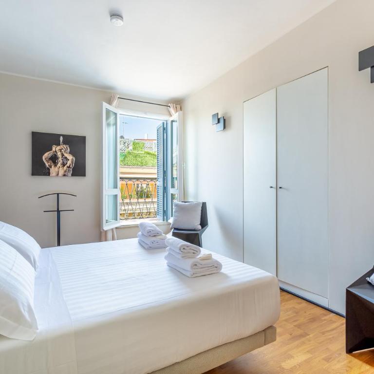 iFlat Obelisco Suite Sistina - Luxus Vierbettzimmer - 31
