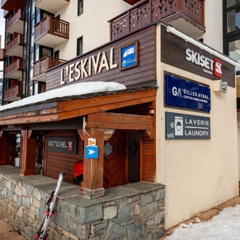 Résidence Eskival - ESKIVAL APPARTEMENT 35M² 4 PERS CENTRE STATION ACCES DIRECT SUR LES PISTES MAE-7590 - Appartamento - 10