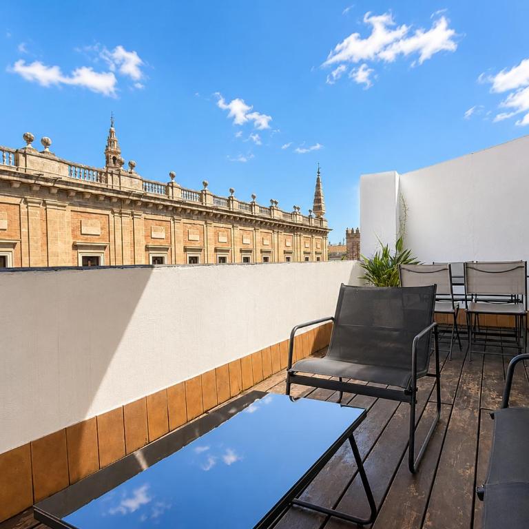 Ohliving Archivo de Indias - Deluxe Apartment mit Balkon und 2 Schlafzimmern - 9