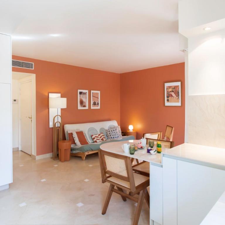 L34 Staywiz us - Hermès Suite terrace parking AC 2mins SEA - Appartement 2 Chambres - 32
