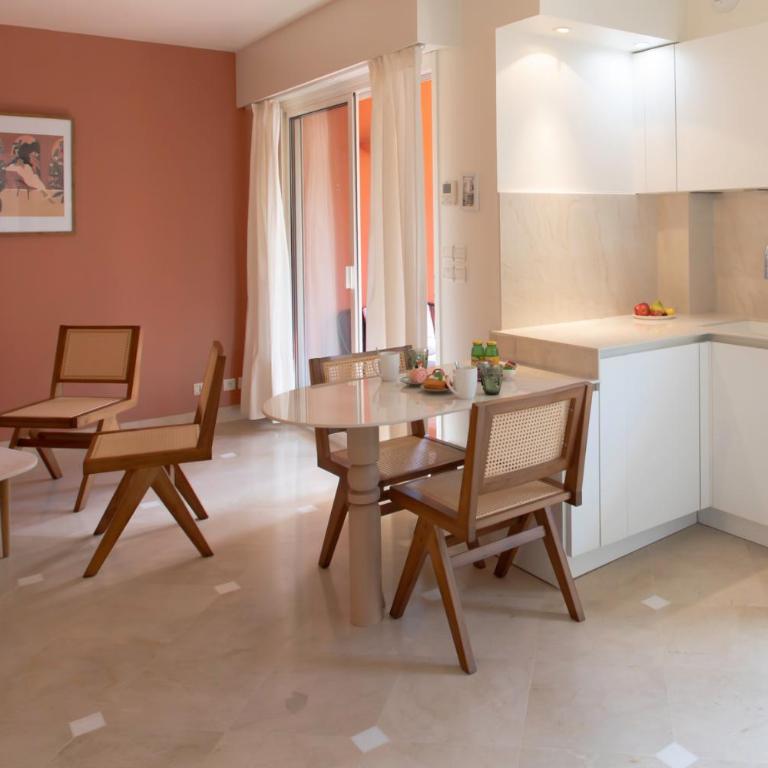 L34 Staywiz us - Hermès Suite terrace parking AC 2mins SEA - Appartement 2 Chambres - 7