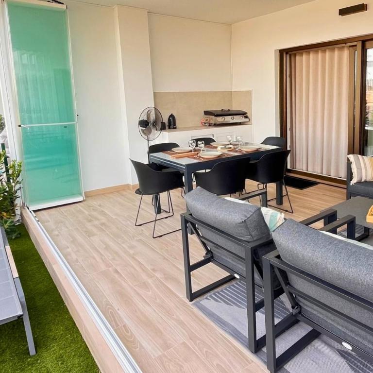 Moderno apartamento con piscina y terraza - Golf Vistabella - Apartamento Deluxe de 2 dormitorios con vistas al jardín - 54