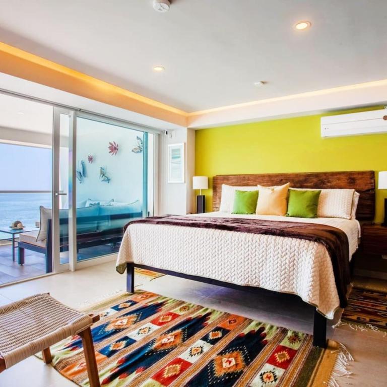 Luxury 2BR Beachfront Escape Stunning Views from Private Balconies - Two-Bedroom Apartment - 2