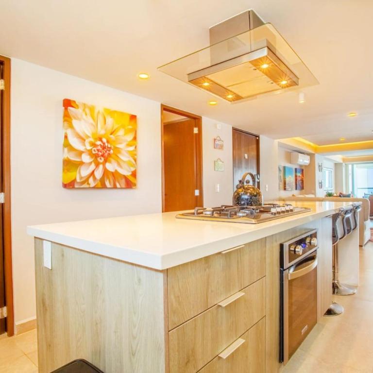 Luxury 2BR Beachfront Escape Stunning Views from Private Balconies - Two-Bedroom Apartment - 4