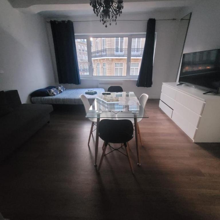 Grand studio 4 voyageurs face Gare Lille-Flandres - Appartement 1 Chambre - 11