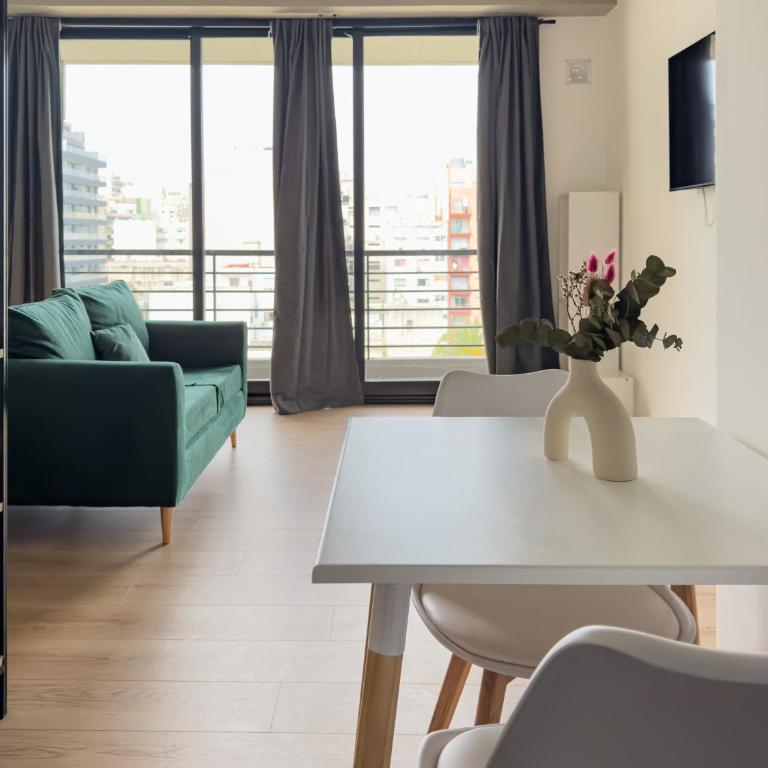 Impecable Studio para 2 personas muy bien equipado Cerca de Palermo y Movistar Arena - One-Bedroom Apartment - 4