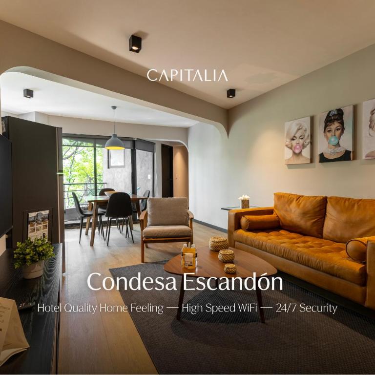 Capitalia Condesa Escandon - Deluxe Apartment, 1 Bedroom, Balcony - 8