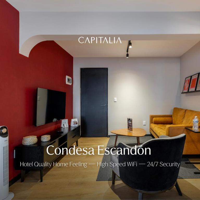 Capitalia Condesa Escandon - Classic Apartment, 2 Bedrooms - 7