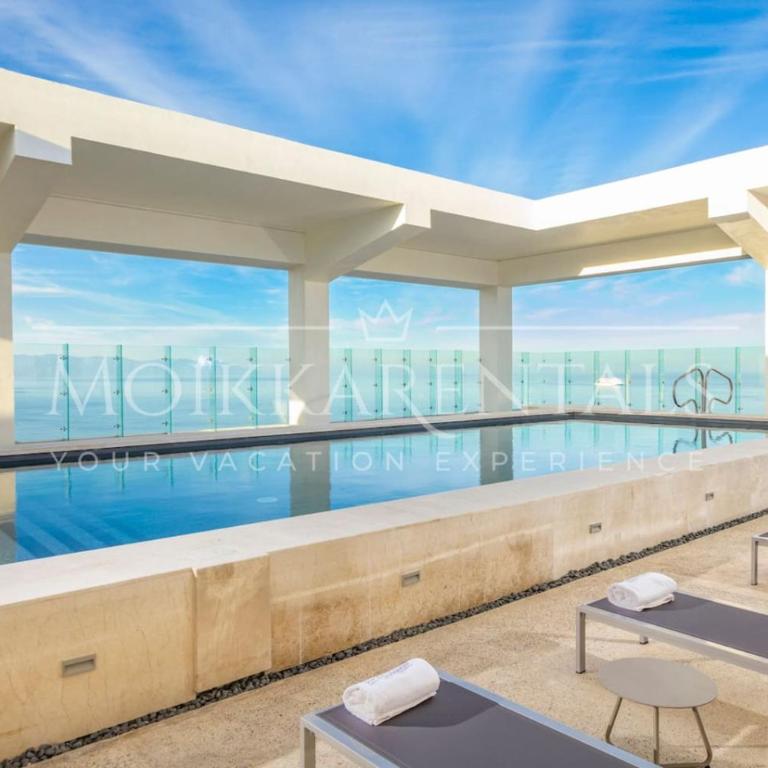 Vista Azul Sleek beachfront 1-bedroom condo with stunning bay views - One-Bedroom Apartment - 35