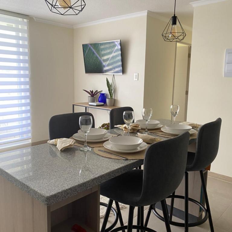 Hermoso Departamento Nuevo a Pasos de la Playa, 3D2B, full equipado - Three-Bedroom Apartment - 25