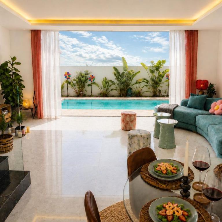 Alma Nomada Villa with Heated Pool & Solarium & BBQ & Chillout Ideal for families - Villa Deluxe - 2