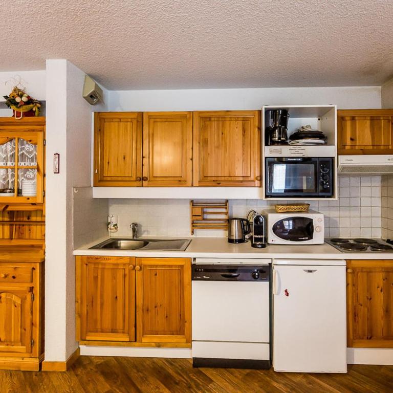 Charmant 2 pièces à Montchavin, près des pistes, pour 5 pers. - Balcons, équipements complets, parking - FR-1-329-1 - Appartement (6 Adultes) - 7