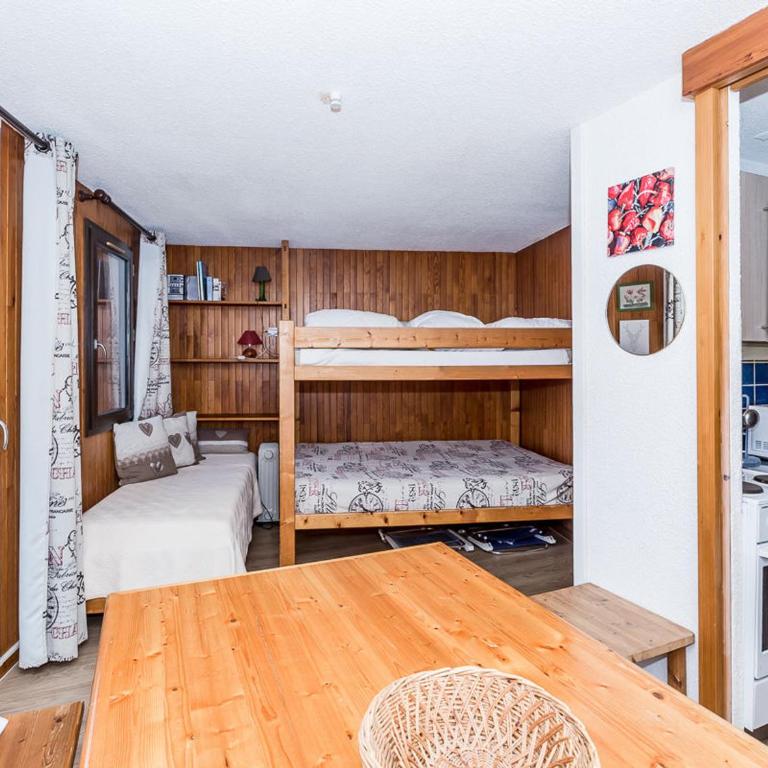 Studio cosy rénové avec balcon, proche pistes/commerces, à Montchavin La Plagne - FR-1-329-3 - Monolocale - 7