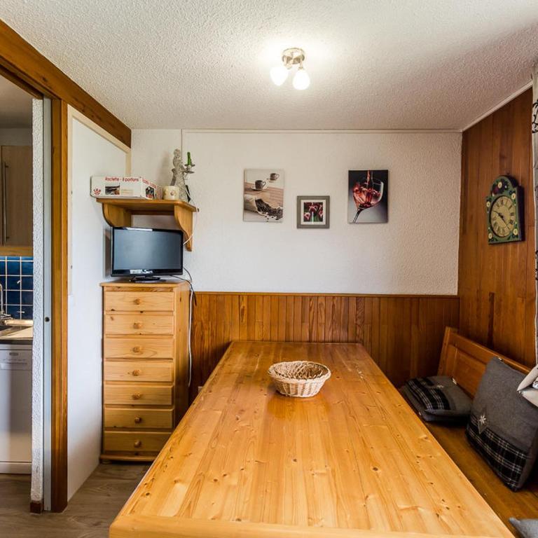 Studio cosy rénové avec balcon, proche pistes/commerces, à Montchavin La Plagne - FR-1-329-3 - Monolocale - 9