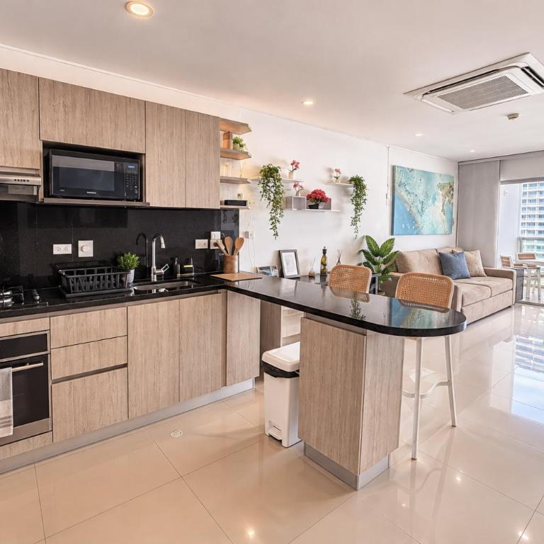 Great apartment in Bocagrande with sunset & beach view - Apartamento de 1 dormitorio - 2