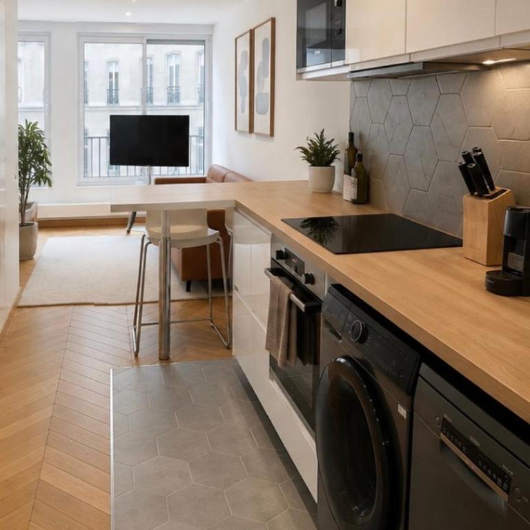 Champs Elysees - New Modern Air Conditioned Studio - Appartement 1 Chambre - 8