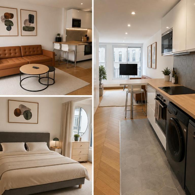 Champs Elysees - New Modern Air Conditioned Studio - Appartement 1 Chambre - 11