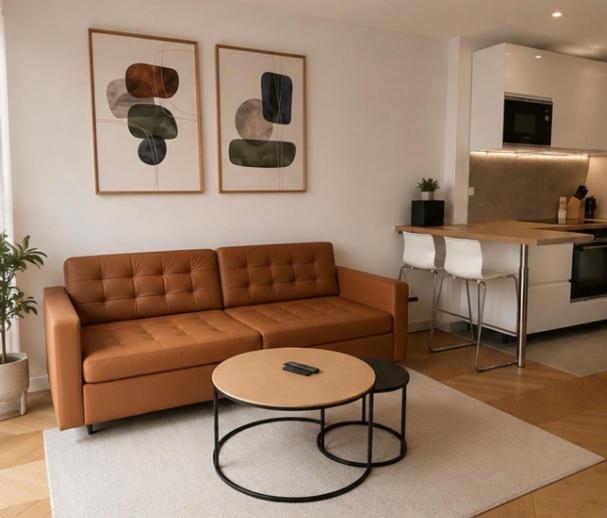 Champs Elysees - New Modern Air Conditioned Studio - Appartement 1 Chambre - 12