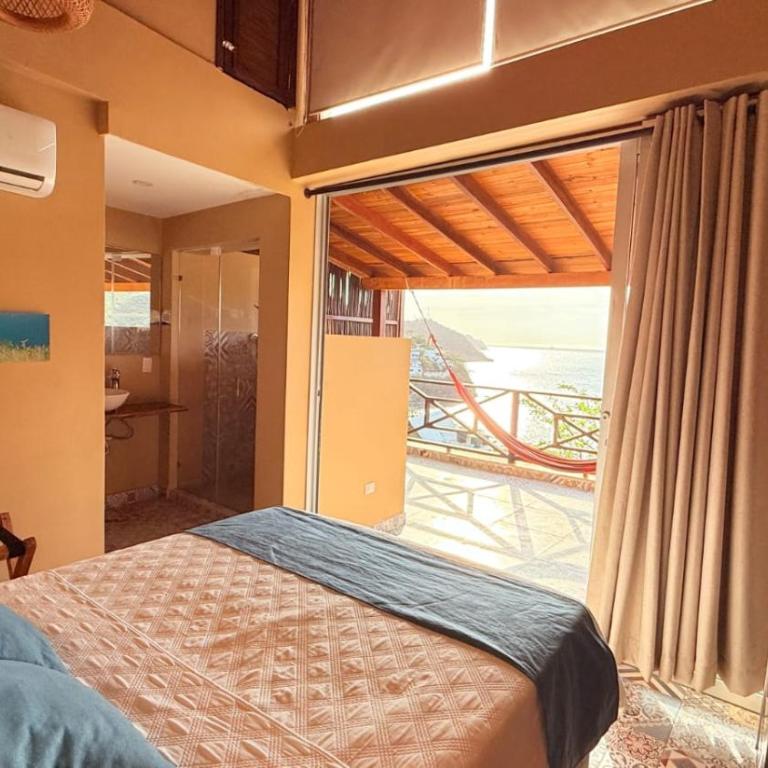 Cabañas Paraiso - Habitación Triple con vistas al mar - 6
