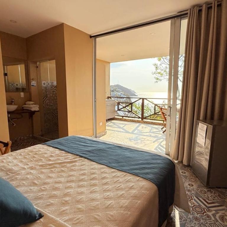 Cabañas Paraiso - Habitación Triple con vistas al mar - 6