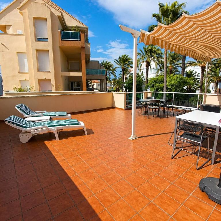 El apartamento de Nuria con piscina a un paso del mar en Denia - Apartment mit 2 Schlafzimmern - 55