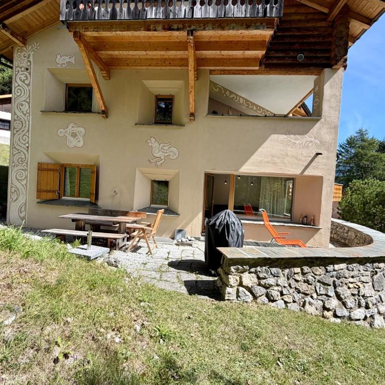 Abitaziun Davous Crasta- Zuoz - Apartment mit Blick auf die Berge - 41