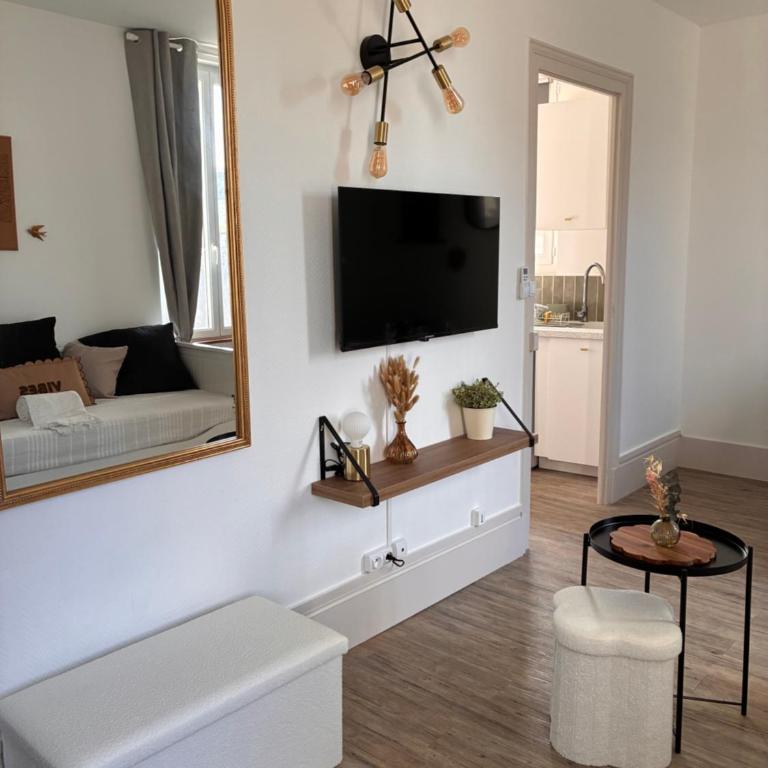 Vue château, Centre à pied, bord de Loire, Maison Commire - Appartement 1 Chambre - 5