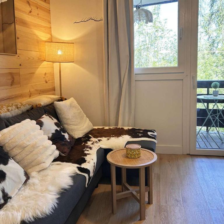 Les Orres 1650: Studio confort 4 pers, navette, lave-linge - FR-1-322-516 - Estudio - 10