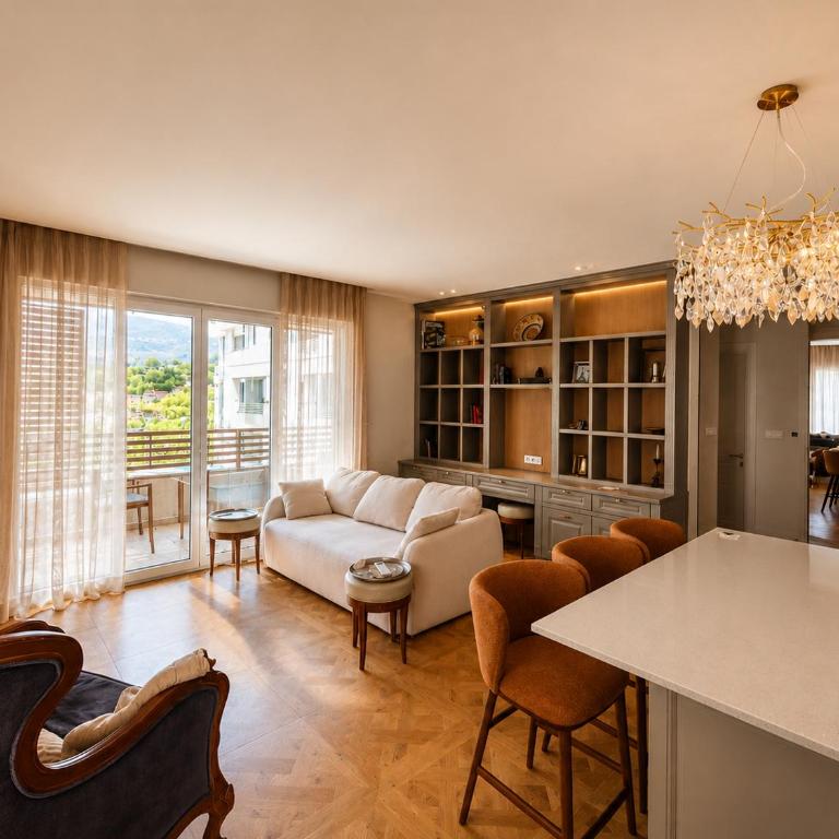 River side apartment B9 - Apartman sa 1 Spavaćom Sobom, Balkonom i Pogledom na Planinu - 2