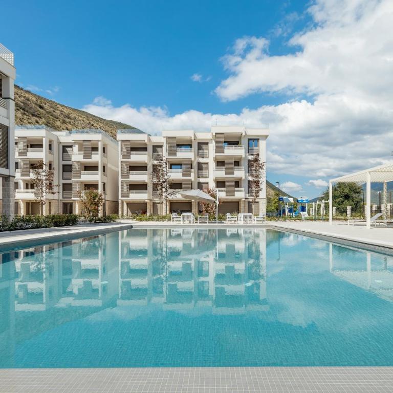 River side apartment B9 - Apartman sa 1 Spavaćom Sobom, Balkonom i Pogledom na Planinu - 6