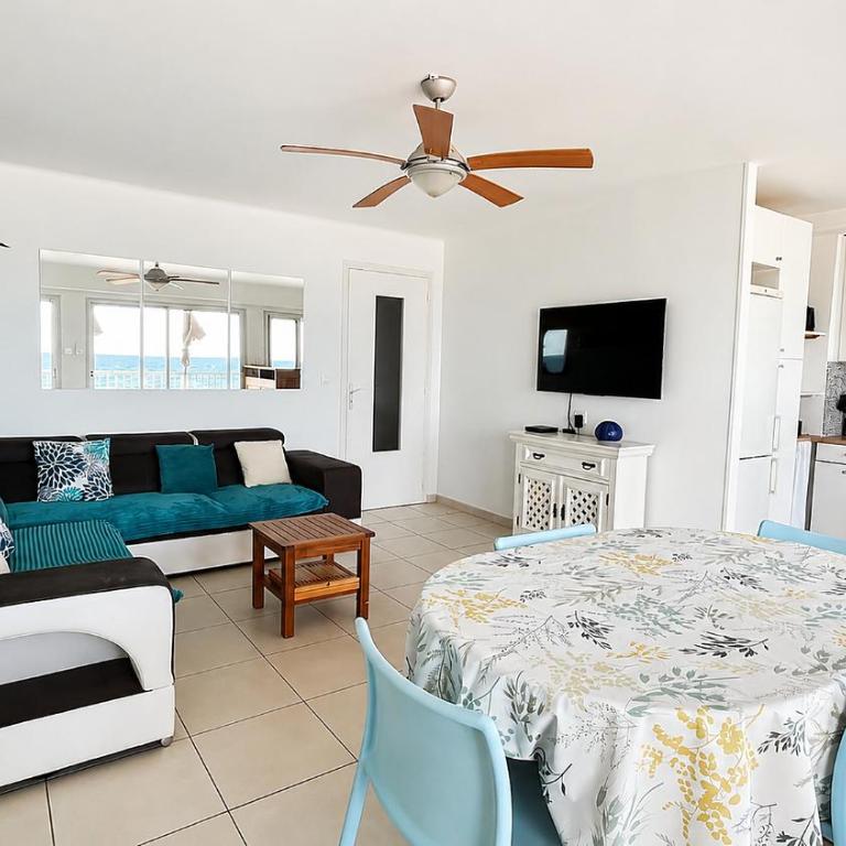 Palhawai - Sable doré et bleu infini - Appartement 2 Chambres avec Terrasse et Vue sur la Mer - 8