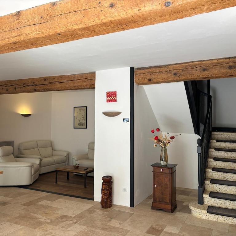Le Moulin - maison authentique tout équipée, proche de la Cité médiévale - Maison 3 Chambres - 4