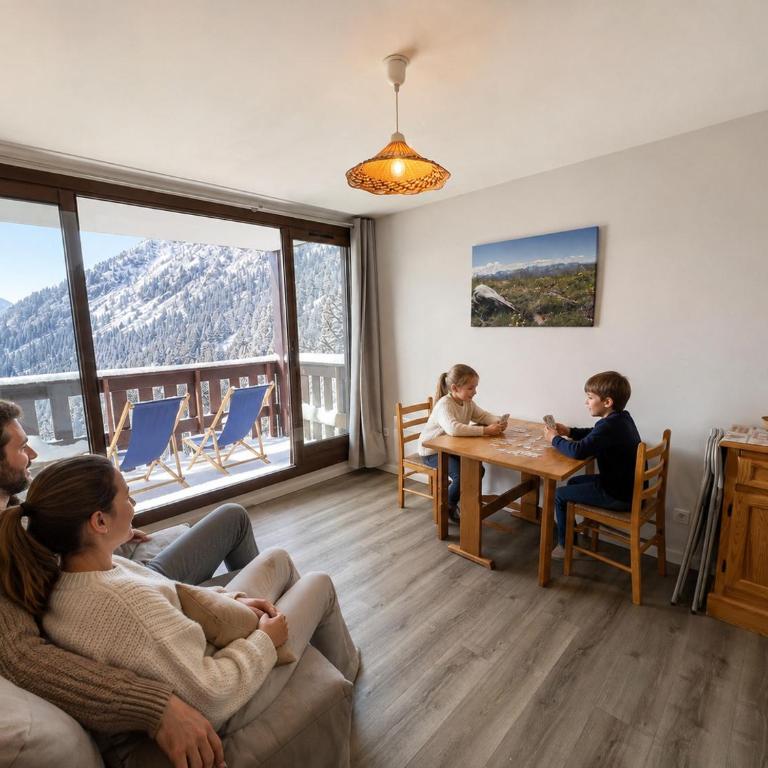 L'ALPAZUR 5 personnes pieds des pistes terrasse vue - Appartement 1 Chambre - 2