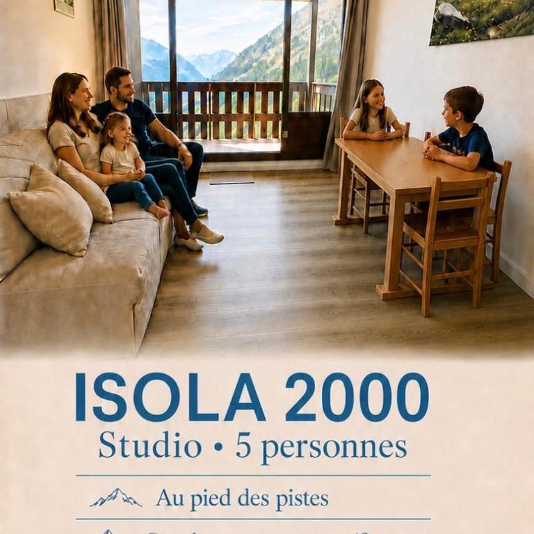 L'ALPAZUR 5 personnes pieds des pistes terrasse vue - Appartement 1 Chambre - 1