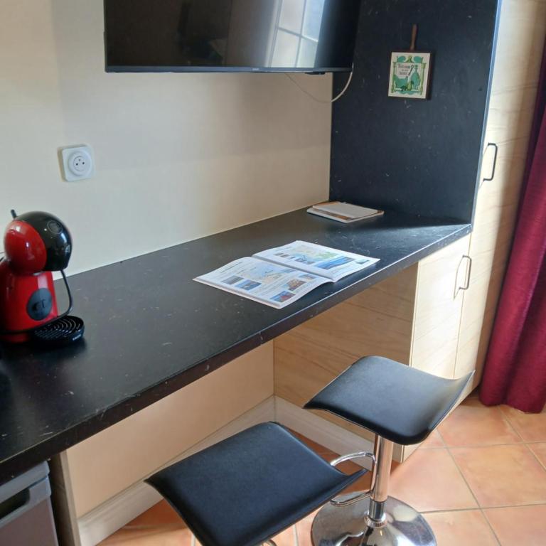 Grand studio proche plages et toutes commodités - Apartment mit 1 Schlafzimmer - 3