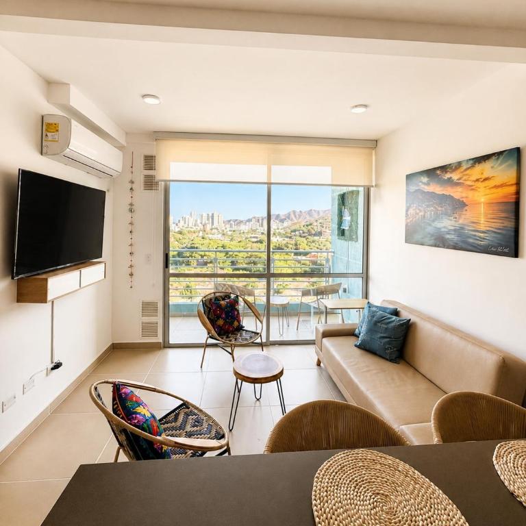 Apartamento Nuevo Santa Marta Gaira En conjunto residencial - Apartamento de 3 dormitorios - 40