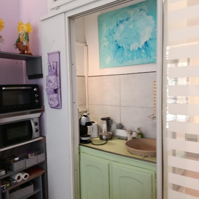 Séjour chambre chez l'habitant 200 m mer plages Promenade des Anglais - Appartement - Rez-de-Chaussée - 5