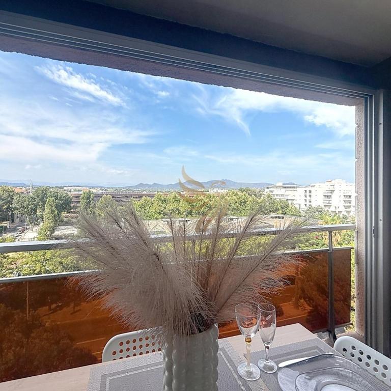 Studio cote B Terrasse Parking Frejus Plage - Studio avec Balcon - 17
