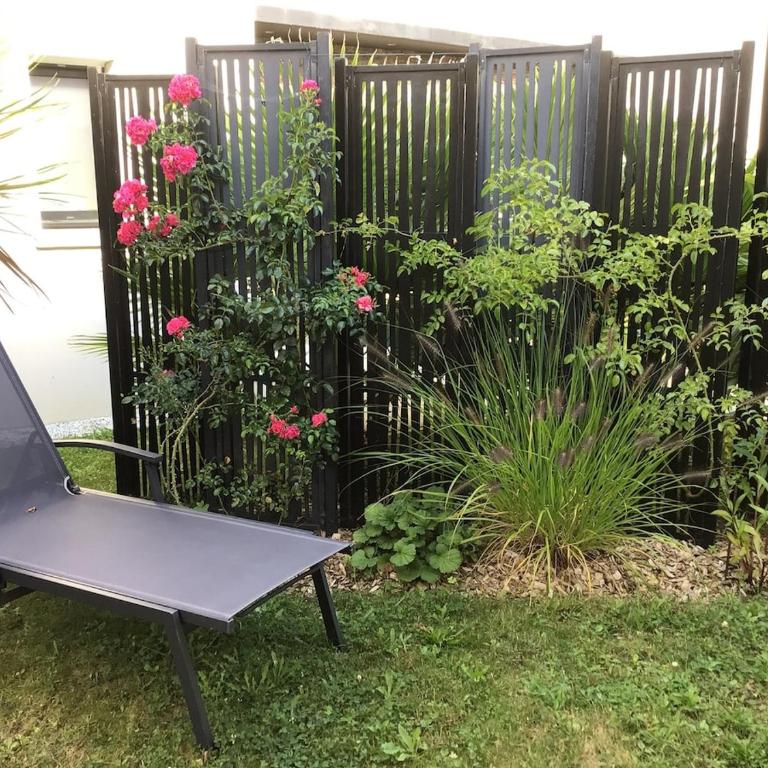 ENTRE MER ET BOIS Gîte indépendant idéal à 200 m de la plage - Appartement 1 Chambre avec Jardin - 4