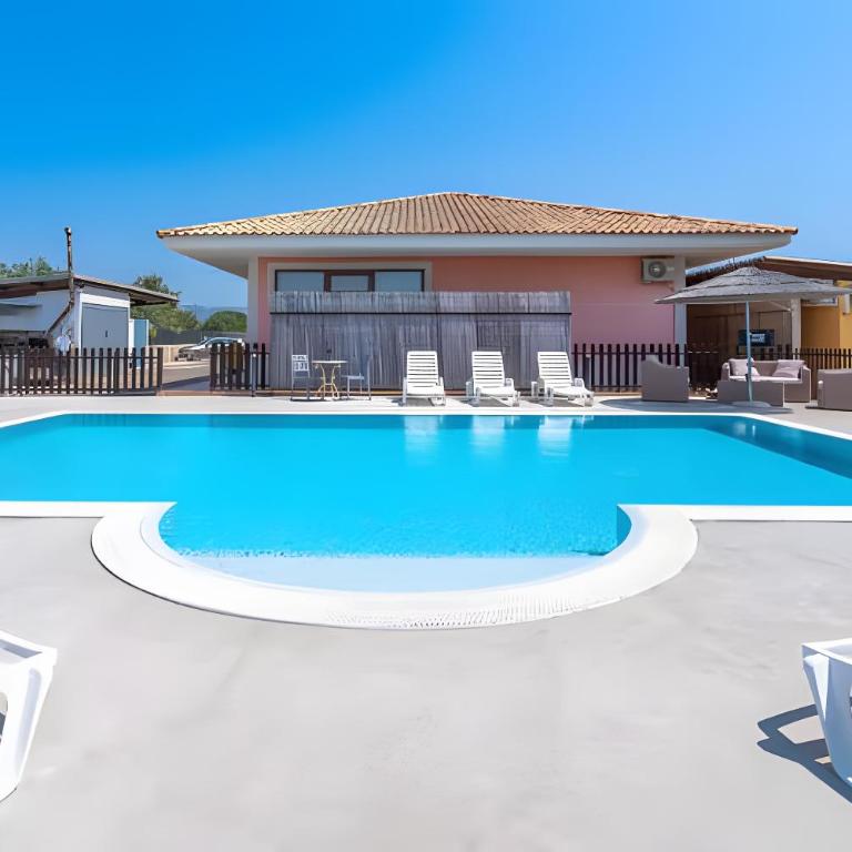 Villa Luana con piscina - Two-Bedroom Deluxe Apartment with Garden View - 25