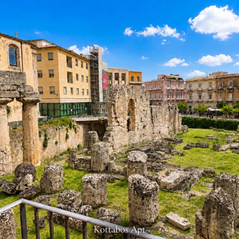 Apollonion HH above Apollo's temple Ortygia - Apartment with Balcony - 47