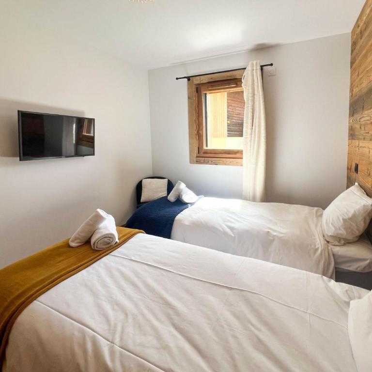 Appartement de Charme aux Gets - 9 Pers, Parking & Wi-Fi - FR-1-671-307 - Appartement - 4